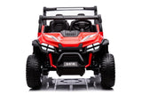 Batteribil 4x4 för barn röd 38 kg