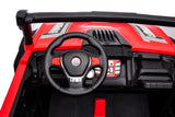 Batteribil 4x4 för barn röd 38 kg