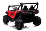 Batteribil 4x4 för barn röd 38 kg