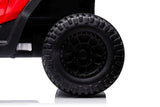 Batteribil 4x4 för barn röd 38 kg