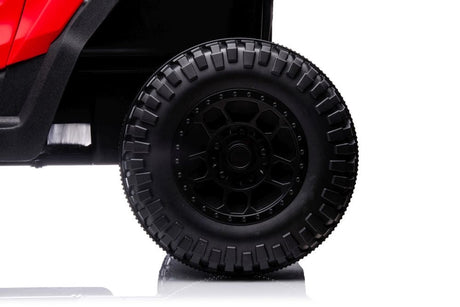 Batteribil 4x4 för barn röd 38 kg