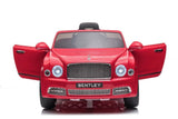 Batteribil Bentley Mulsanne röd elbil för barn