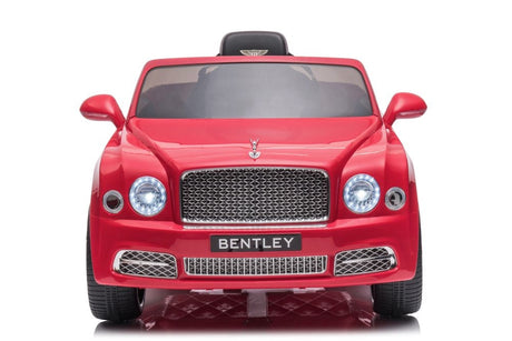 Batteribil Bentley Mulsanne röd elbil för barn