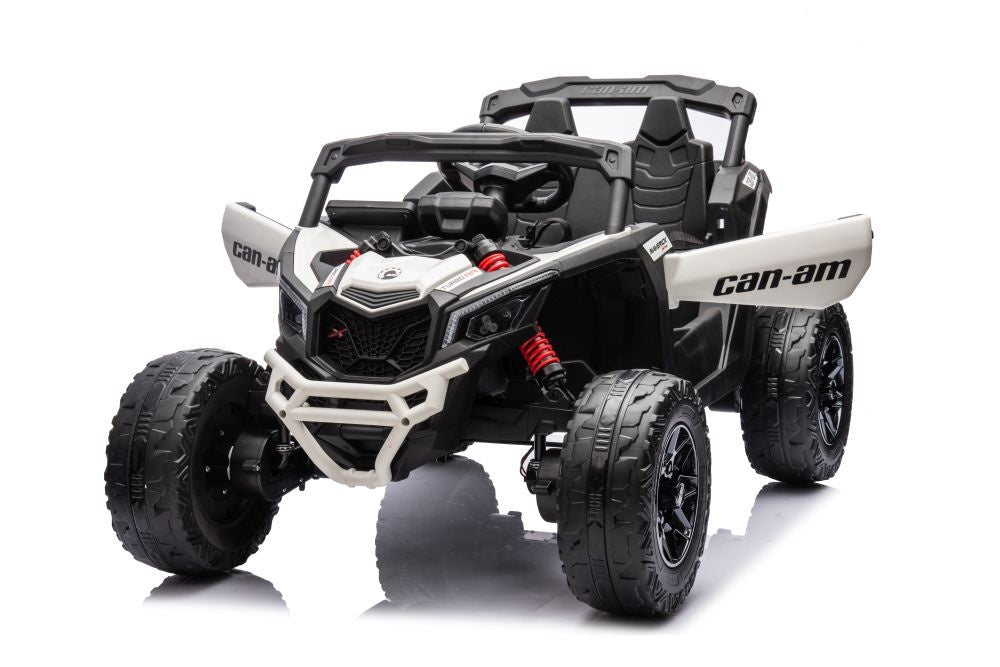 Batteridriven buggy Can-Am DK-CA003 vit för barn