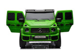 Batteridriven elbil Mercedes G63 XXL 4x4 för barn grön