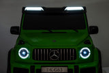 Batteridriven elbil Mercedes G63 XXL 4x4 för barn grön