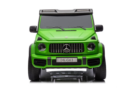 Batteridriven elbil Mercedes G63 XXL 4x4 för barn grön