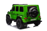 Batteridriven elbil Mercedes G63 XXL 4x4 för barn grön