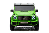 Batteridriven elbil Mercedes G63 XXL 4x4 för barn grön