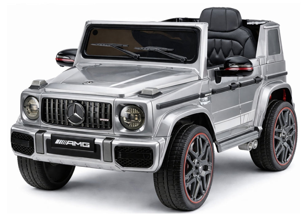 Batteridriven elbil för barn Mercedes AMG G 63 silver