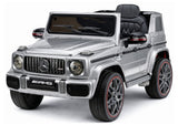 Batteridriven elbil för barn Mercedes AMG G 63 silver