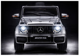 Batteridriven elbil för barn Mercedes AMG G 63 silver