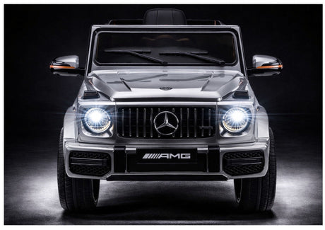 Batteridriven elbil för barn Mercedes AMG G 63 silver