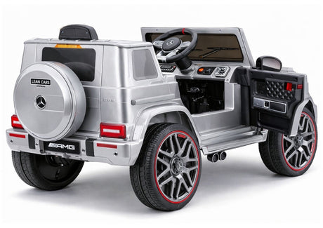Batteridriven elbil för barn Mercedes AMG G 63 silver