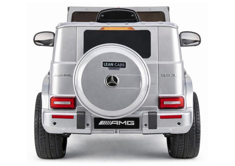 Batteridriven elbil för barn Mercedes AMG G 63 silver