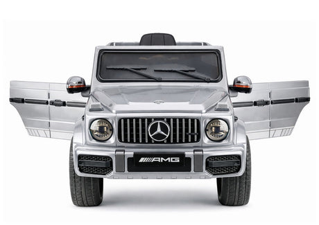 Batteridriven elbil för barn Mercedes AMG G 63 silver