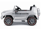 Batteridriven elbil för barn Mercedes AMG G 63 silver