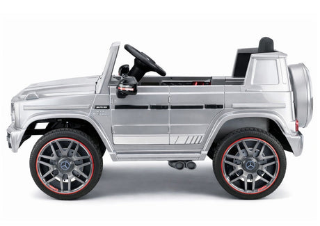 Batteridriven elbil för barn Mercedes AMG G 63 silver