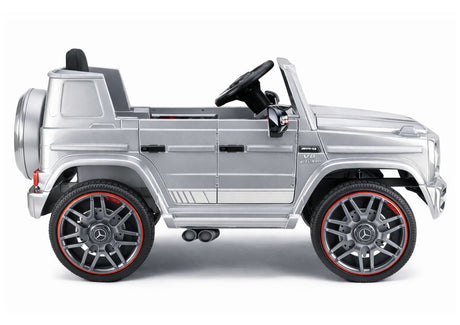Batteridriven elbil för barn Mercedes AMG G 63 silver