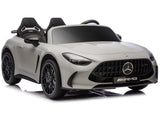Batteridriven elbil för barn Mercedes GT63 AMG 24V ljusgrå