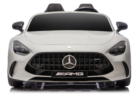Batteridriven elbil för barn Mercedes GT63 AMG 24V ljusgrå