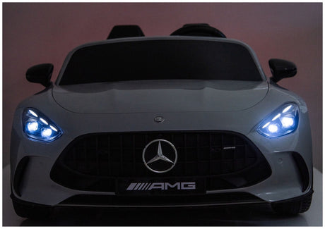 Batteridriven elbil för barn Mercedes GT63 AMG 24V ljusgrå