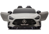 Batteridriven elbil för barn Mercedes GT63 AMG 24V ljusgrå