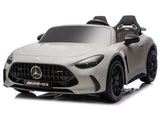 Batteridriven elbil för barn Mercedes GT63 AMG 24V ljusgrå