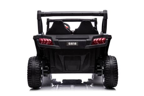 Batteridriven elbil för barn S618 grå