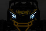Batteridriven elbuggy för barn Can-Am DK-CA003 gul 118 cm