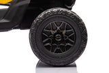 Batteridriven elbuggy för barn Can-Am DK-CA003 gul 118 cm
