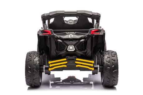 Batteridriven elbuggy för barn Can-Am DK-CA003 gul 118 cm