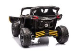 Batteridriven elbuggy för barn Can-Am DK-CA003 gul 118 cm