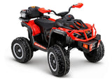 Batteridriven fyrhjuling för barn 4x4 XW-08 röd