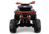 Batteridriven fyrhjuling för barn 4x4 XW-08 röd