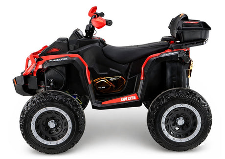 Batteridriven fyrhjuling för barn 4x4 XW-08 röd