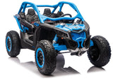 Batteridriven åkbil CAN-AM Maverick Turbo RR Strong Air blå