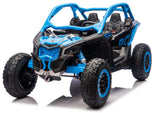 Batteridriven åkbil CAN-AM Maverick Turbo RR Strong Air blå