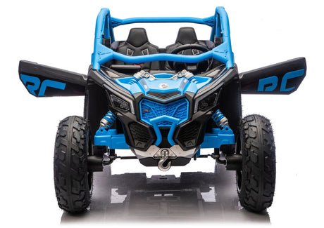Batteridriven åkbil CAN-AM Maverick Turbo RR Strong Air blå