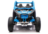 Batteridriven åkbil CAN-AM Maverick Turbo RR Strong Air blå