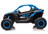 Batteridriven åkbil CAN-AM Maverick Turbo RR Strong Air blå