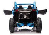Batteridriven åkbil CAN-AM Maverick Turbo RR Strong Air blå