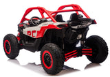 Batteridriven åkbil CAN-AM Maverick Turbo RR röd