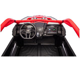 Batteridriven åkbil CAN-AM Maverick Turbo RR röd