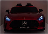 Batteridriven åkbil Mercedes GT63 AMG röd för barn
