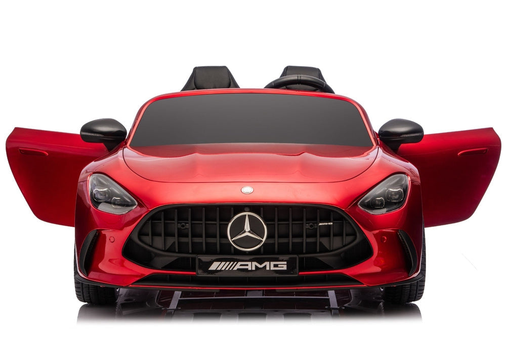 Batteridriven åkbil Mercedes GT63 AMG röd för barn