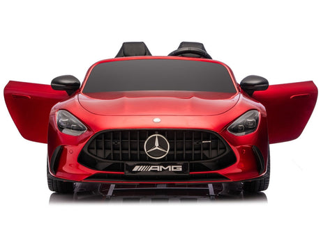 Batteridriven åkbil Mercedes GT63 AMG röd för barn