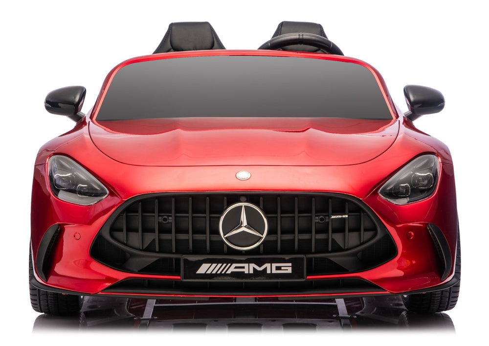 Batteridriven åkbil Mercedes GT63 AMG röd för barn