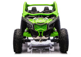 Batteridriven åkbil för barn CAN-AM Maverick Turbo RR grön