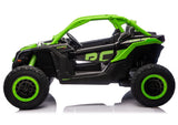 Batteridriven åkbil för barn CAN-AM Maverick Turbo RR grön